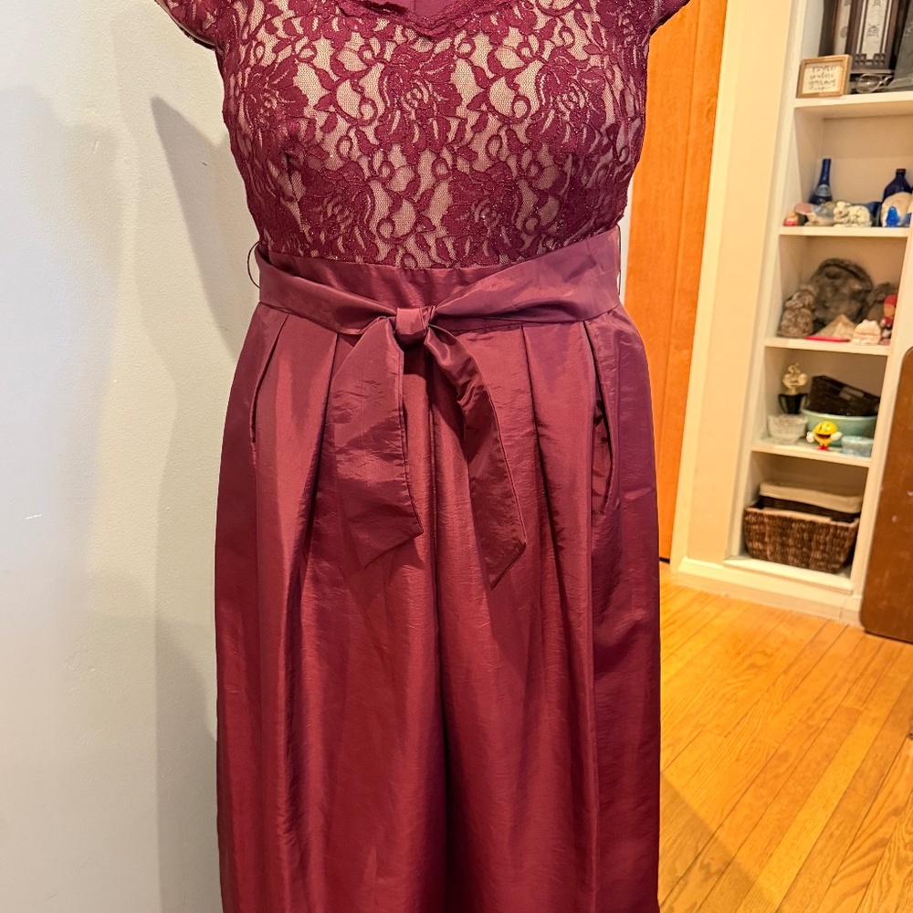 Burgundy formal